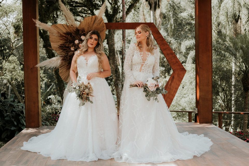 Noivas Manu e Geovanna - Recanto Flor da Vila 