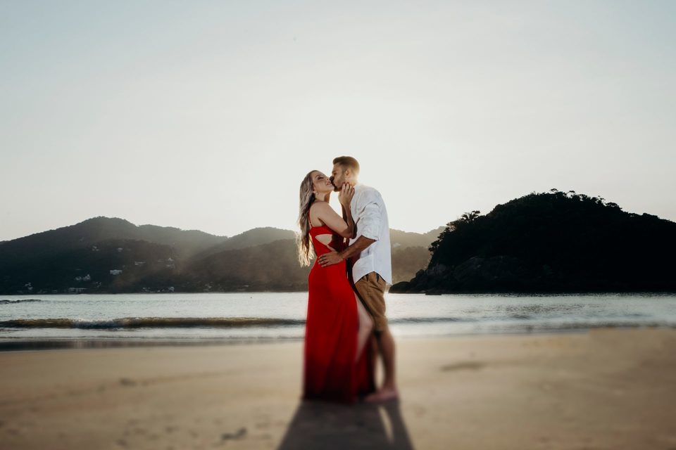 Gabrielle e Douglas - Praia 